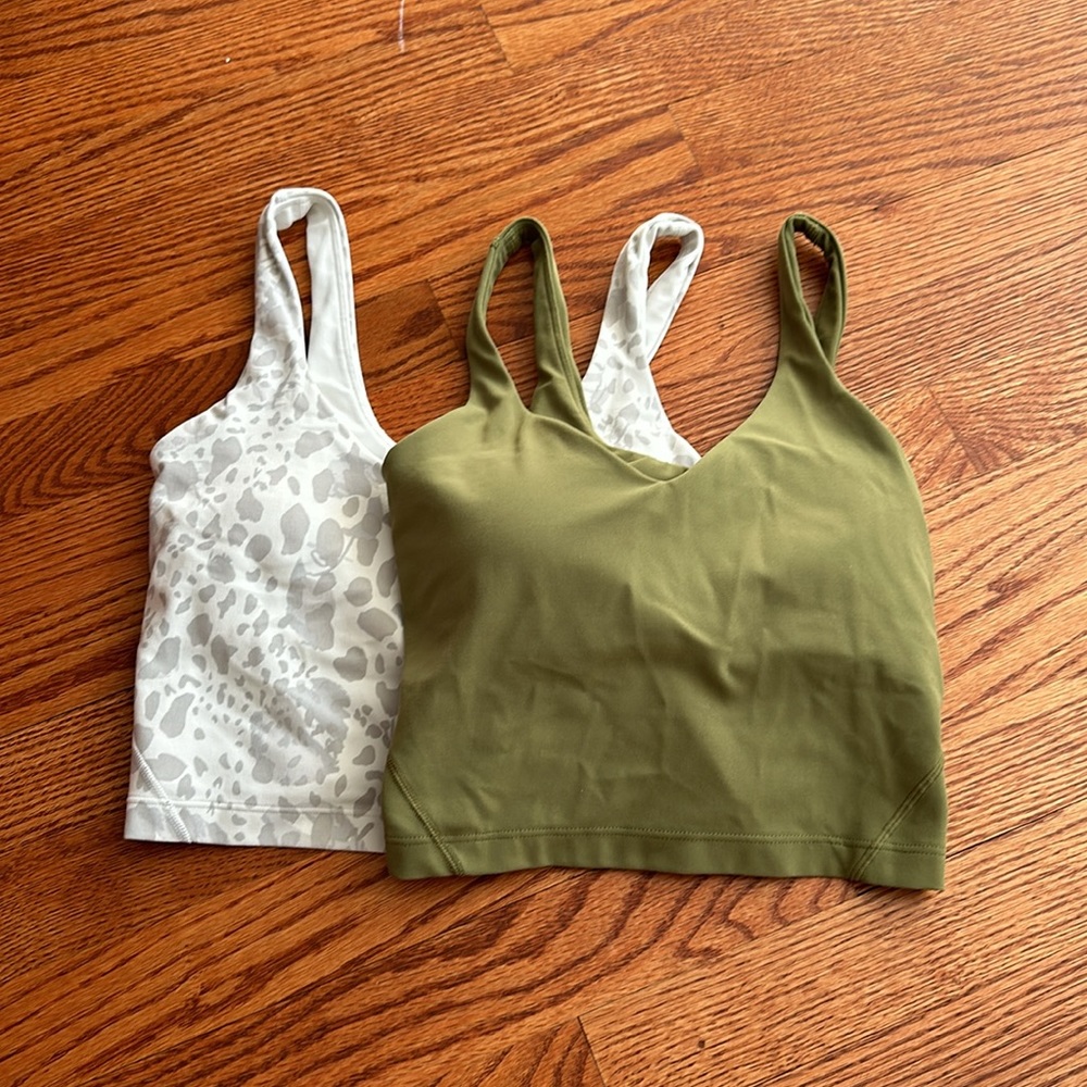 2 Lululemon Align Tanks Size 2 - image 1